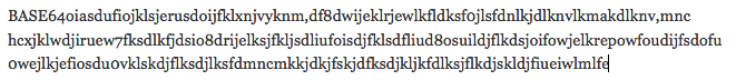 Suspect code example.